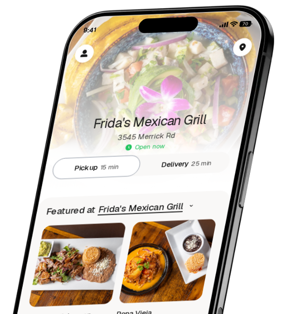 Frida's Mexican Grill app preview