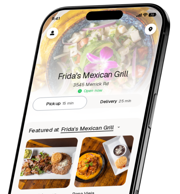 Frida's Mexican Grill app preview