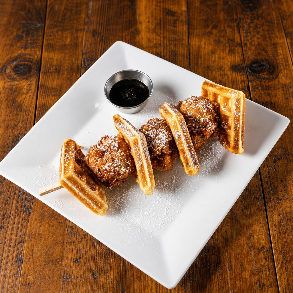 Chicken & Waffles.